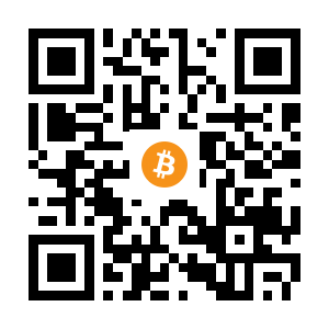 bitcoin:3JWUj8Ms39amhAVP12Ldw3EwPSpYM1nbPo black Bitcoin QR code