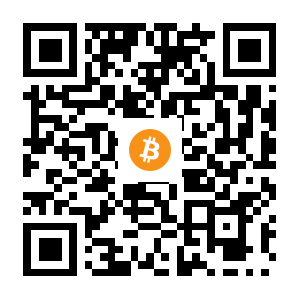bitcoin:3JXQMHXQxy5EEgJddReFjxho2GKwaCD2d7 black Bitcoin QR code