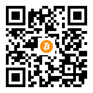 bitcoin:3Jc3iA2LWfeg1zf5y6j4TwxVi8LYWgkupc black Bitcoin QR code