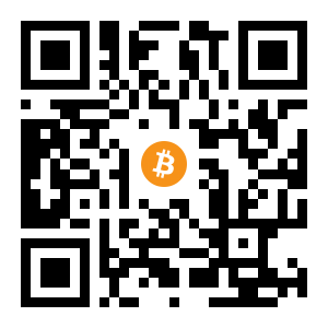 bitcoin:3JctanFBb8bwgxctP37fke8tavubFSUrFz black Bitcoin QR code