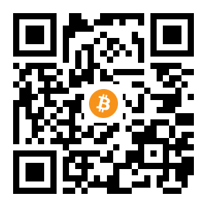 bitcoin:3JdcriuuoRo3wpbm3cyQJxUB98sE6BxFYQ black Bitcoin QR code