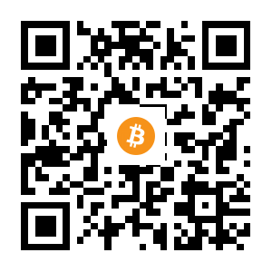 bitcoin:3JdecRuxGvmQ8KA8K8Nri8TfUBM4z4vv6K black Bitcoin QR code