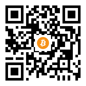 bitcoin:3JeqRXmaEd3mMrqcykMGRfS8d62EVXAR9u black Bitcoin QR code