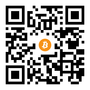 bitcoin:3JexhuaUbmSMpFicFXkJR4t1GD7oXgHXoP black Bitcoin QR code