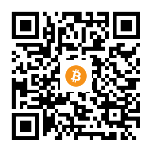 bitcoin:3Jfer9Whk2m4opk1xRgw6qW8oz4fkbPZvA black Bitcoin QR code