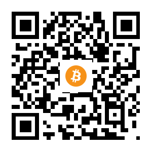 bitcoin:3Jfy1UwUegtq1vXV9BphfhJuLw1NnpMJNy black Bitcoin QR code