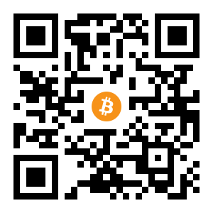 bitcoin:3Jg3BunaDgMxZKA5PiLssauYVV9uB8SHyK black Bitcoin QR code