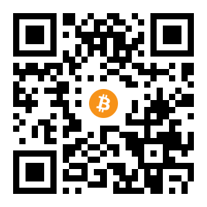 bitcoin:3Jgeyg1b1Jpng7ZAYmygmPL1v5tSRUdT6R black Bitcoin QR code
