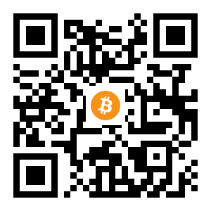 bitcoin:3Jijfw8cRnSvoFixMU9t9YKGrBJNWKwiR7 black Bitcoin QR code