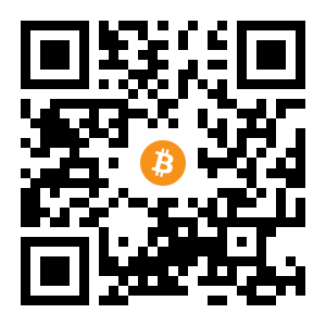 bitcoin:3Jo2DxQajeWnX55UCctxQkCaPNT3okfNBo black Bitcoin QR code