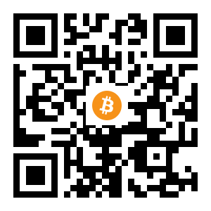 bitcoin:3Jo3e89wdpvA12LP6hrg7tWEBTEWK8eCMw black Bitcoin QR code