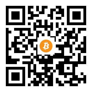 bitcoin:3JoMvaGM3VX2NUBT6HSmqvhS1XHhVSDuPg black Bitcoin QR code