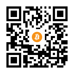 bitcoin:3Jp4MXwXMoX1CHDDtjyjt7eHrjiFwGE7df black Bitcoin QR code