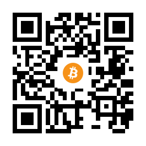 bitcoin:3JqT5HyU2K9GoFBrfKtCULAK3XTyJjfU1F black Bitcoin QR code