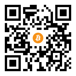 bitcoin:3JsuUqmSybo87BqRcY49ar93HnB6sdu7TY black Bitcoin QR code