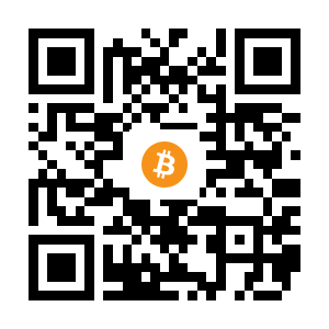 bitcoin:3JxxojuWznNwvmTfVUf7RcGEM79JCnmRLw black Bitcoin QR code