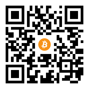 bitcoin:3K24ERayU4VZmdTyMQ87vuZEco4xHn2fwf black Bitcoin QR code
