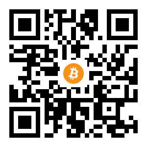 bitcoin:3K3RHM2MZh7BBcR8MgNm1BZmQ1vtF1TpxW black Bitcoin QR code