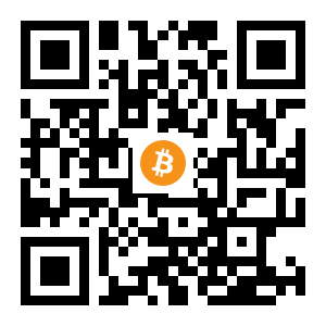 bitcoin:3K4CWyqTTKoBD24jMFfiyTx8zopYPR6TJE black Bitcoin QR code