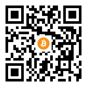 bitcoin:3K6JujbPaTf4YePFxizfjof18S6f3oPJhb black Bitcoin QR code