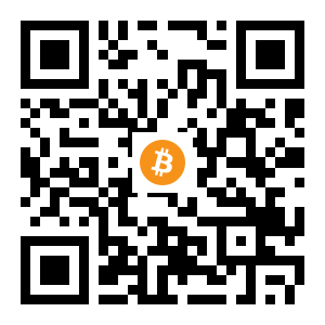 bitcoin:3K77Sfjd1pdxUhFwQuKZXakAQobKG2M22d black Bitcoin QR code