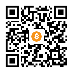 bitcoin:3KKp4WhTm6vCTbF6Jti3RcKia3H7BGejeY black Bitcoin QR code