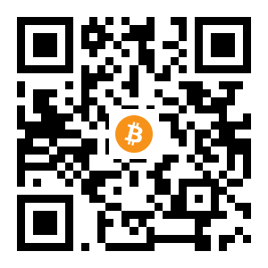 bitcoin:3KLTnjWgrbN4nw3t85f4GHYWSeVu4S3mwq black Bitcoin QR code