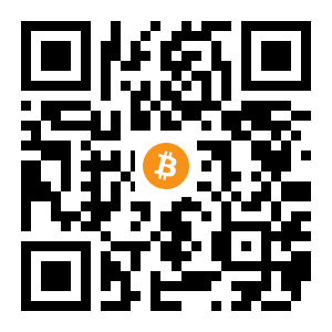 bitcoin:3KLYzCaGD3EMW1ErEXsmttExYr4gsLk2zV black Bitcoin QR code