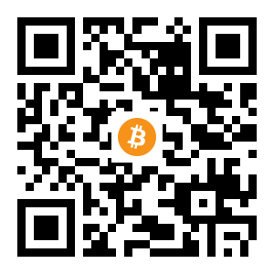 bitcoin:3KWV3QVouCYBQfbVRvczkzUXpzXncLDKEF black Bitcoin QR code