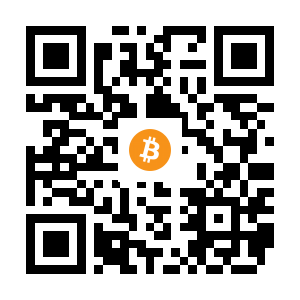 bitcoin:3KZxDKs6onPYLcmDZ9tDVz6Lv5PGiFTvr1 black Bitcoin QR code