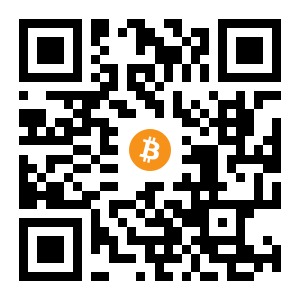 bitcoin:3KdQMk1H14CjonvsxLAkG6AinxzL1wDPjx black Bitcoin QR code