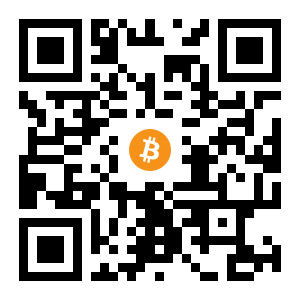 bitcoin:3KhsBwB856kz9p4AvfY3YdA59kHtkPf7BC black Bitcoin QR code