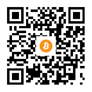 bitcoin:3Kou2f2TbpnCJ3Y9heqrstpLdbuqq7dPww black Bitcoin QR code