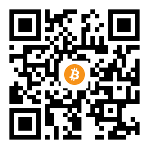 bitcoin:3KpipNejzuXwX1eyK4y7ZuhYYqqdr8dmBN black Bitcoin QR code