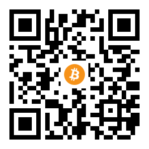 bitcoin:3KrbLL7SsMpWUMe3dZZLQ1FaKk1GP2VdXL black Bitcoin QR code