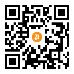 bitcoin:3KwU4ZBUnXeN7nMuGMfhUAYDFp3zj9yTFC black Bitcoin QR code
