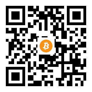 bitcoin:3KwuX5o83pYdfoZ9pJe13cNf9VD8doh2xu black Bitcoin QR code