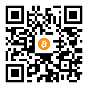 bitcoin:3Kx9hLU9AwyjV5H7vq2sz9zRpGkkyBAdLC black Bitcoin QR code