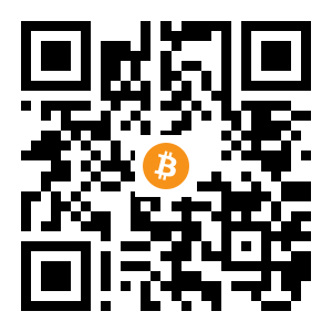 bitcoin:3Kxux5gqcV2rZg9egqM2QZ3bibskLni5EP black Bitcoin QR code