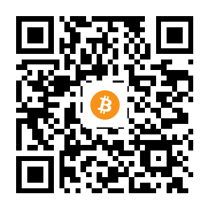 bitcoin:3KycwvjwhBkhAfdAKLkiHbaHyS62uaZb8z black Bitcoin QR code