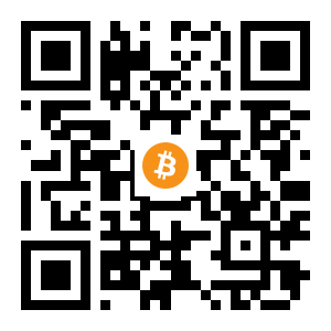 bitcoin:3Kz7riZGm6jACW9sGM7W2QXC9ErmoqDeam black Bitcoin QR code