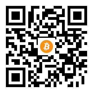 bitcoin:3L59cuZnQgcaDGECmAt2ESGhX4iJ5VbVNp black Bitcoin QR code