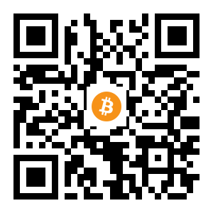 bitcoin:3LCGsSmfr24demGvriN4e3ft8wEcDuHFqh black Bitcoin QR code