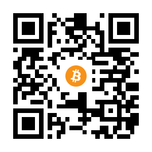 bitcoin:3LFqdnQBxhtFwjU7BFmRtNwUwpduWnhu8x black Bitcoin QR code