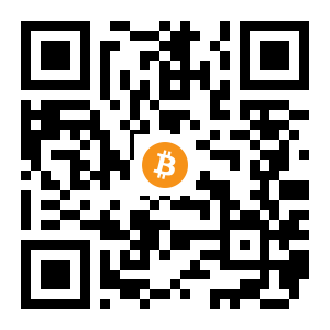 bitcoin:3LG8KXhdw58JoP2cyMwvzrztXGzTcVM2Ar black Bitcoin QR code