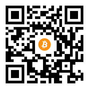 bitcoin:3LQUu4v9z6KNch71j7kbj8GPeAGUo1FW6a black Bitcoin QR code