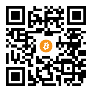bitcoin:3LQu3o6cULcj2o2JMaP2AspFtuBLqW4F66 black Bitcoin QR code