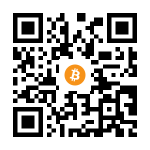 bitcoin:3LWTeXjJcrDPrKRC7jXbUh7ut7zm36Gjbq black Bitcoin QR code
