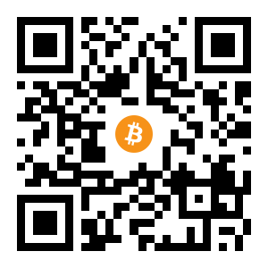 bitcoin:3LZJ5GeZ9p8RHCTYyUid4sNUPYB2LswFDb black Bitcoin QR code