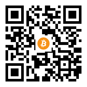 bitcoin:3LcAVV6jPdx8u46xVYbMLXBG8kPM6nUEW9 black Bitcoin QR code